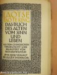 Tao te king - das buch des alten vom sinn und leben
