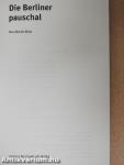 Die Berliner pauschal