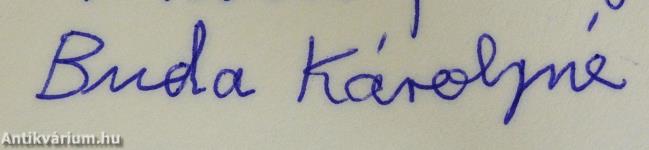 Buda Károly százszorszép versei (dedikált példány)