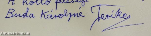 Buda Károly százszorszép versei (dedikált példány)