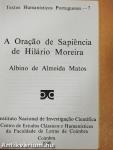 A Oracao de Sapiencia de Hilário Moreira