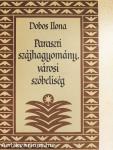 Paraszti szájhagyomány, városi szóbeliség
