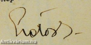 Az indiai vendég (aláírt példány)