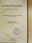 Ueber kanonisches Gerichtsverfahren gegen Kleriker (gótbetűs)