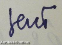 Vád és könyörgés (dedikált példány)