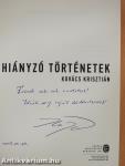Hiányzó történetek (dedikált példány)