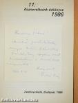 Köznevelésünk évkönyve 1986 (dedikált példány)