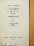 Musikalische Novellen und Schriften
