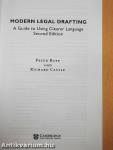 Modern Legal Drafting