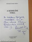 A komlósi tóra (dedikált példány)