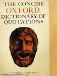 The Concise Oxford Dictionary of Quotations
