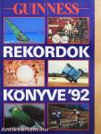Guinness rekordok könyve 1992.