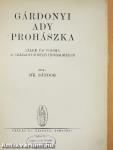Gárdonyi/Ady/Prohászka