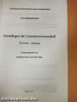 Grundlagen der Literaturwissenschaft
