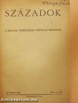 Századok 1949/1-4.
