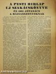 A Pesti Hirlap uj szakácskönyve és 1001 jótanács a háziasszonyoknak (rossz állapotú)