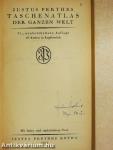 Justus Perthes Taschenatlas der ganzen Welt