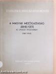 A magyar mezőgazdaság árhelyzete az utolsó évszázadban