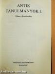 Antik tanulmányok I-II.