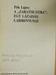 A "Zarathustra": Egy lázadás labirintusai