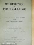 Mathematikai és physikai lapok 1917. november-deczember