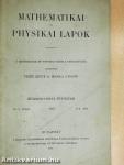 Mathematikai és physikai lapok 1917. április-május