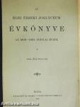 Az Egri Érseki Joglyceum Évkönyve az 1909-1910. iskolai évről