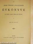 Az Egri Érseki Joglyceum Évkönyve az 1909-1910. iskolai évről