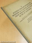 A külföldi magyar intézetek működése és a magas műveltség célját szolgáló ösztöndíjak az 1935-36. tanévben