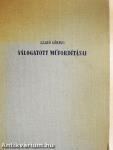 Szabó Lőrinc válogatott műfordításai