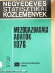 Mezőgazdasági adatok 1976/2.