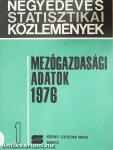 Mezőgazdasági adatok 1976/1.