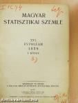 Magyar Statisztikai Szemle 1938. (nem teljes évfolyam)