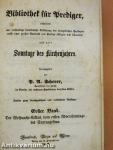 Bibliothek für Prediger I-VIII. (gótbetűs)