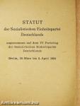 Statut der Sozialistischen Einheitspartei Deutschlands
