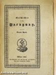 Geschichte von Paraguay, und den Missionen der Gesellschaft Jesu in diesen Ländern I. (gótbetűs) (töredék)