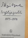 Naplójegyzetek 1975-1976