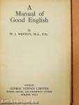 A Manual of Good English