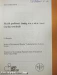 Health problems during work with visual display terminals