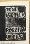 Tone Svetina: Poezija upora (minikönyv)