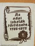 Az adai iskolák története (minikönyv)