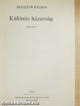 Különös házasság