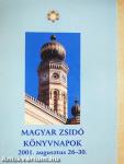 Magyar Zsidó Könyvnapok 2001. augusztus 26-30.