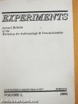 Experiments 1993. Volume 1. 