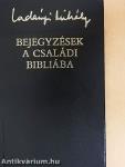 Bejegyzések a családi Bibliába