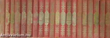 "20 kötet a Tolsztoj összes regényei és elbeszélései sorozatból (nem teljes sorozat)"
