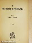 A helyesírás gyerekjáték