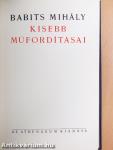Babits Mihály kisebb műfordításai