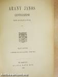 Arany János levelezése író-barátaival I.