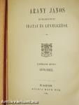 Arany János levelezése író-barátaival I.